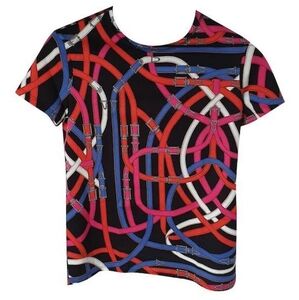 Hermes Multicolor Top Size Small in Cotton